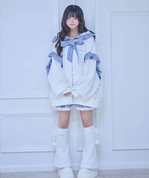 Whinny パーカー Whinny/ベイビーりぼんっちパーカー レディース