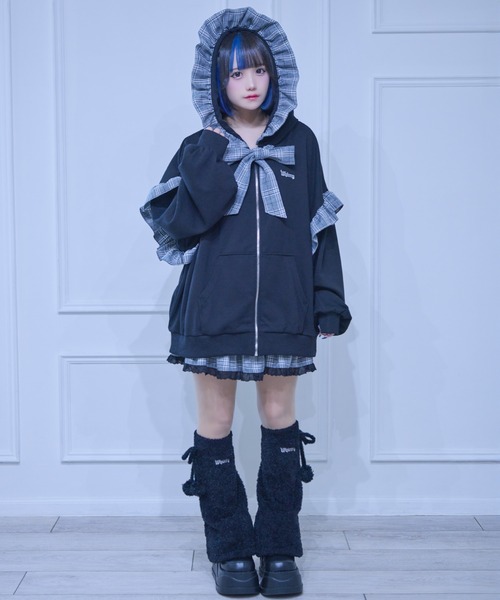 Whinny パーカー Whinny/「2026春新作♪」ベイビーりぼんっちパーカー