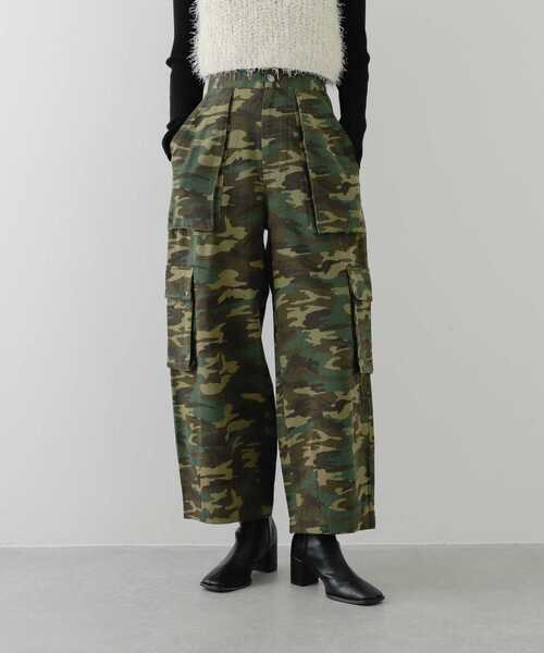 「SENSE OF PLACE by URBAN RESEARCH」 カーゴパンツ MEDIUM ネイビー レディース_画像5
