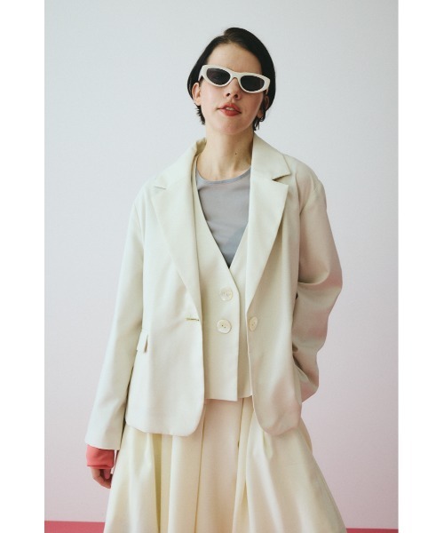 HeRIN.CYE コート アウター Sheer loose jacket シアールーズ
