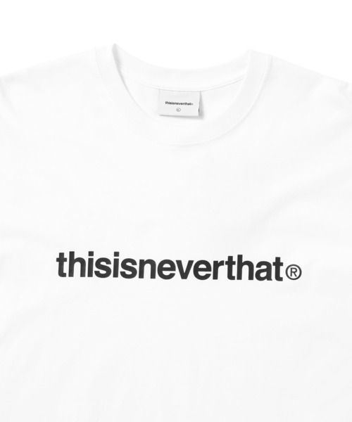 「thisisneverthat」 長袖Tシャツ S ホワイト メンズ_画像2