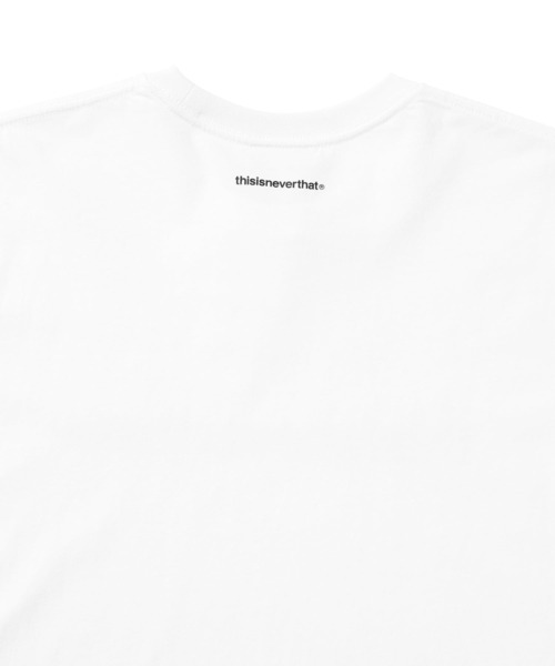 「thisisneverthat」 長袖Tシャツ S ホワイト メンズ_画像4