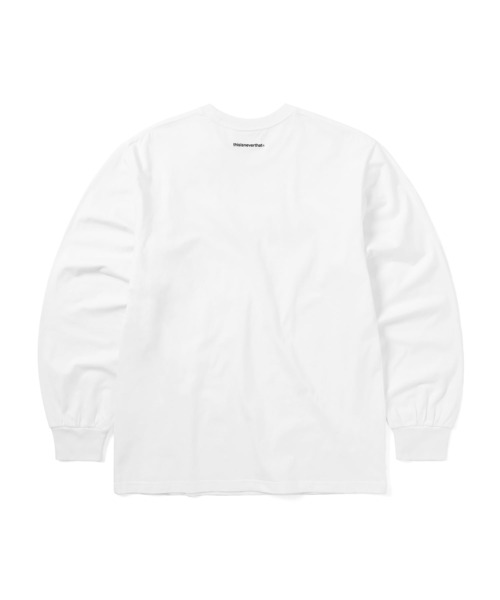 「thisisneverthat」 長袖Tシャツ S ホワイト メンズ_画像5