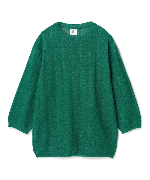 MEN'S BIGI（メンズビギ） セーター ニット 変形アーガイルシアー