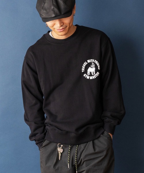 「gym master」 長袖Tシャツ SMALL マスタード メンズ_画像5