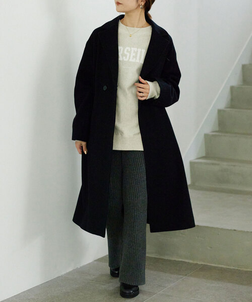SLOBE IENA（スローブイエナ） チェスターコート 36 ブラック