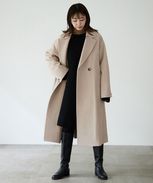 SLOBE IENA（スローブイエナ） チェスターコート 36 ブラック