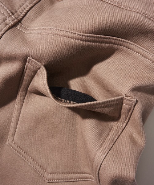 「TETE HOMME」 スキニーパンツ LARGE グレイッシュベージュ メンズ_画像7