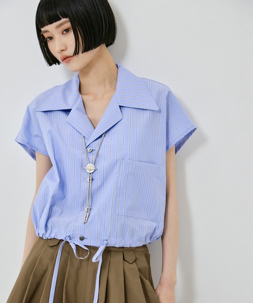★hana★【未使用】TOGA PULLA シャツ TOGA PULLA（トーガ プルラ）の「TOGA PULLA サテンシャツ（シャツ