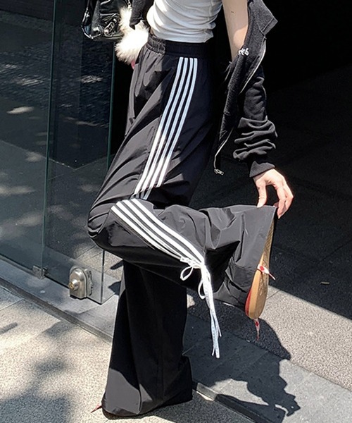 「HALEY PESCA」 イージーパンツ MEDIUM ブラック レディース_画像2