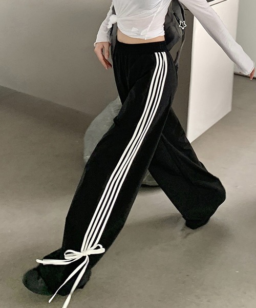 「HALEY PESCA」 イージーパンツ MEDIUM ブラック レディース_画像7