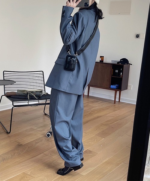 「chuclla」 スラックス L グレー レディース_画像7
