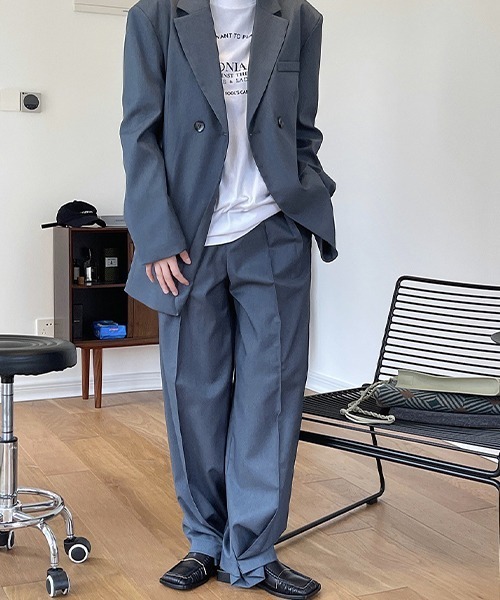 「chuclla」 スラックス L グレー レディース_画像9
