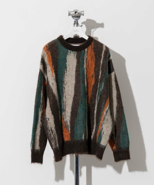 「MAISON SPECIAL」 長袖ニット 1 グレー メンズ_11