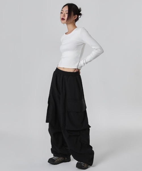 「BLACKUP」 長袖ニット SMALL オートミール レディース_画像5