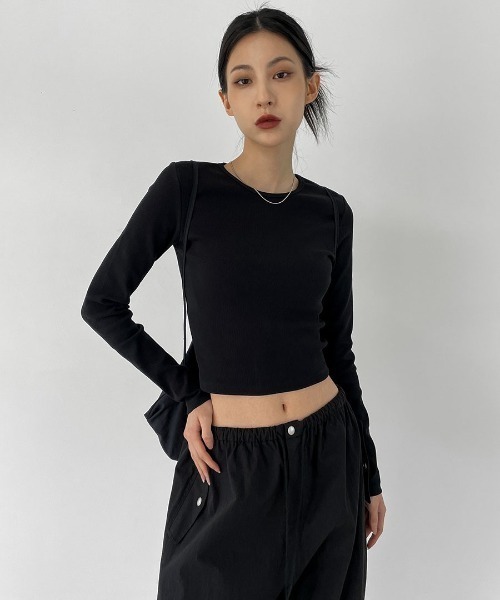 「BLACKUP」 長袖ニット SMALL オートミール レディース_画像8