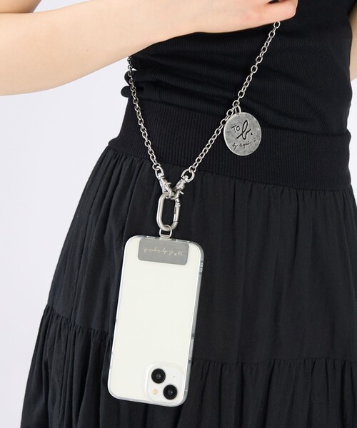 To b. by agnes カラー ロゴ モバイルストラップ : ZOZOTOWN Yahoo!店