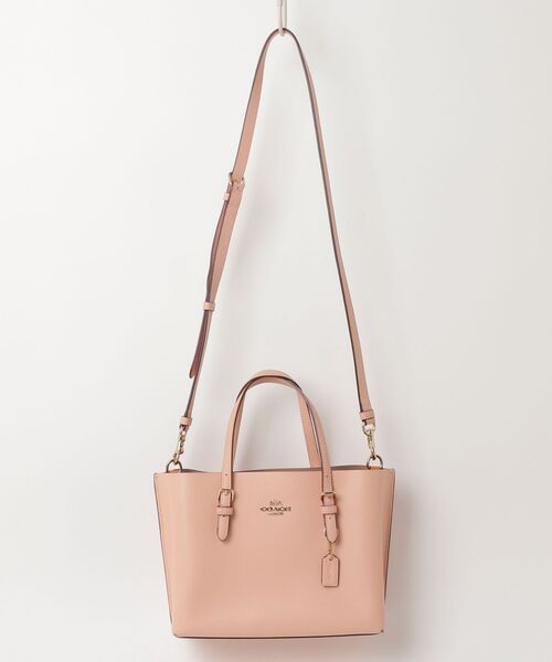 美品　COACH　コーチ　2WAYミニバッグ　ピンク　本革 COACH（コーチ） 2WAYバッグ - ピンク レディース : ZOZOTOWN Yahoo!店
