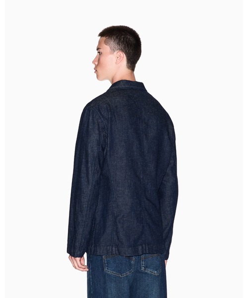 アルマーニジーンズ　リネン テーラードジャケット ARMANI EXCHANGE ジャケット テーラードジャケット 「A|X アルマーニ
