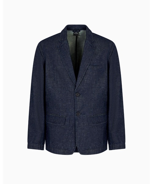 アルマーニジーンズ　リネン テーラードジャケット ARMANI EXCHANGE ジャケット テーラードジャケット 「A|X アルマーニ