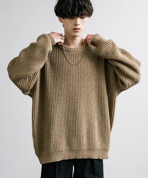 「Rocky Monroe」 長袖ニット X-LARGE ブルー メンズ_画像2