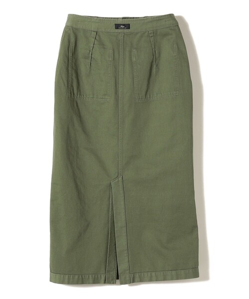 SHIPS（シップス） ロング スカート SHIPS Primary Navy Label:「洗濯