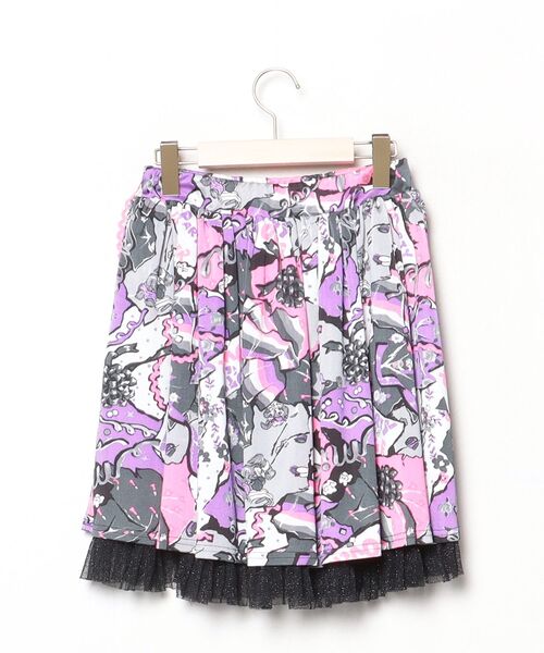 「MILK」 フレアスカート - グレー レディース_画像2