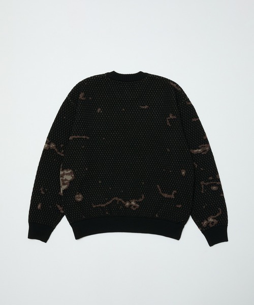 bal（バル） セーター ニット JACQUARD PATTERN CREWNECK SWEATER
