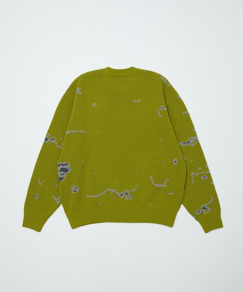 bal（バル） セーター ニット JACQUARD PATTERN CREWNECK SWEATER