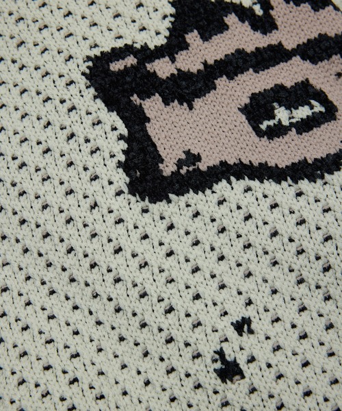 bal（バル） セーター ニット JACQUARD PATTERN CREWNECK SWEATER