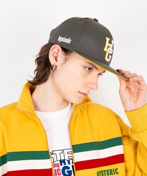 HYSTERIC GLAMOUR ブラック 帽子 フリー HYSTERIC GLAMOUR（ヒステリックグラマー） キャップ FREE ブラック