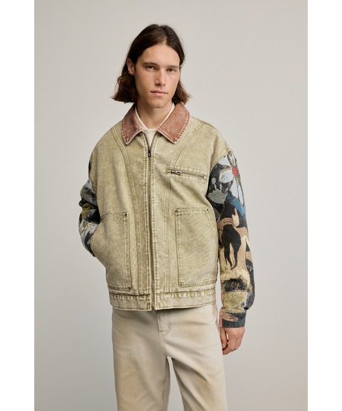 Desigual（デシグアル） デニムジャケット gジャン ジャカード