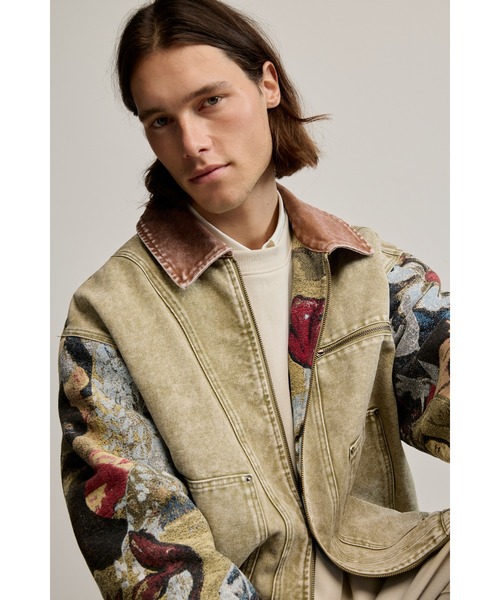Desigual（デシグアル） デニムジャケット gジャン ジャカード