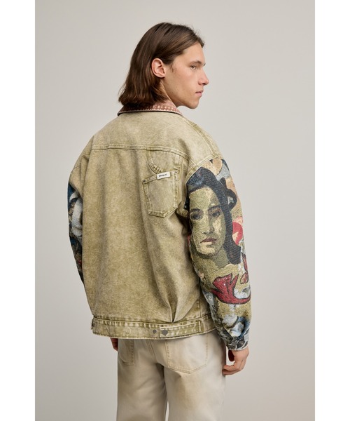 Desigual（デシグアル） デニムジャケット gジャン ジャカード