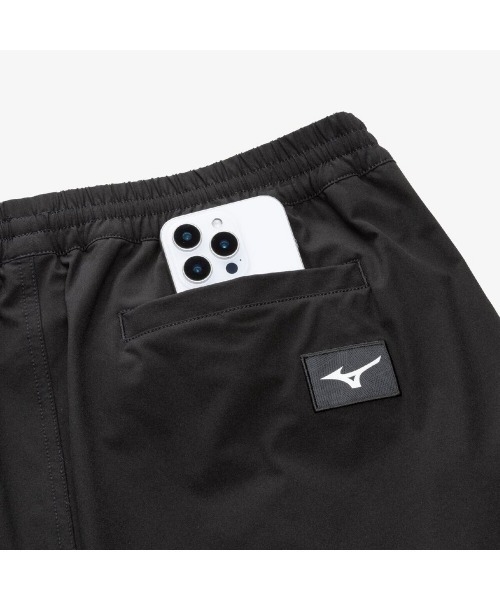 美品⭐︎Mizuno スキーハーフパンツ　L 黒 MIZUNO（ミズノ） ハーフパンツ パンツ 短パン MIZUNO LOOSE-FIT HALF