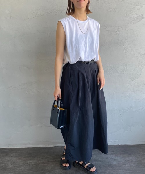 ワイドパンツ パンツ 「GRAMICCI/グラミチ」 ナイロンフレアイージーパンツ レディースの画像