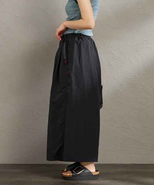 ワイドパンツ パンツ 「GRAMICCI/グラミチ」 ナイロンフレアイージーパンツ レディースの画像