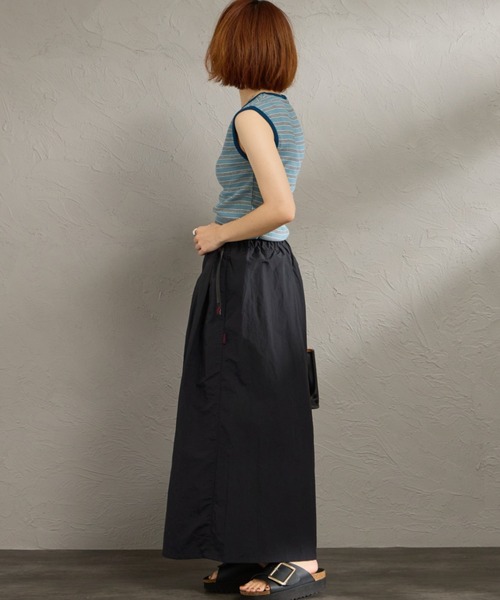 ワイドパンツ パンツ 「GRAMICCI/グラミチ」 ナイロンフレアイージーパンツ レディースの画像