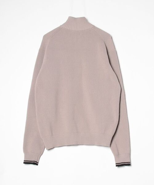 FRED PERRY（フレッドペリー） ニットカーディガン L ライトグレー 
