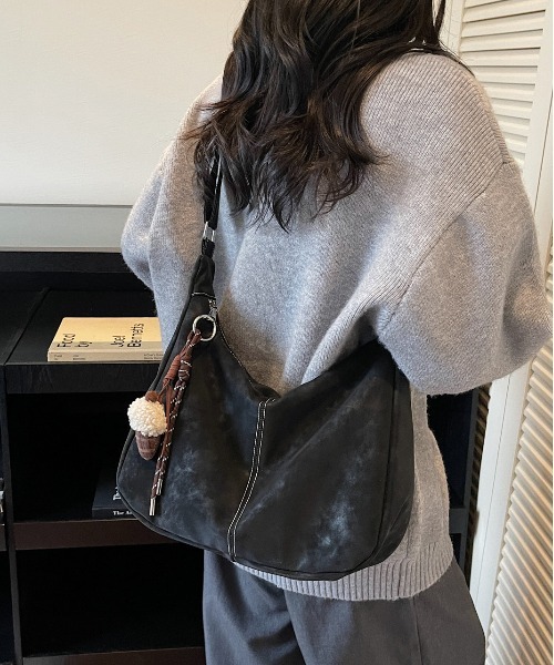 FREE STYLISTS ショルダーバッグ バッグ Y2K 大容量バッグ ショルダー 