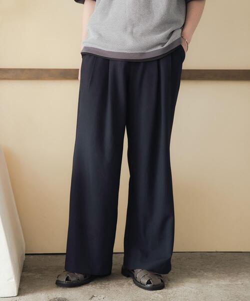 SENSE OF PLACE by URBAN RESEARCH ワイドパンツ パンツ 「速乾