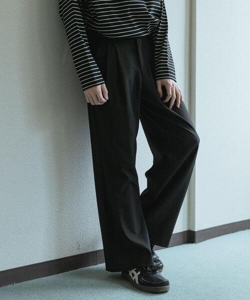 SENSE OF PLACE by URBAN RESEARCH ワイドパンツ パンツ 「速乾