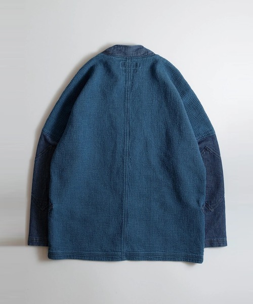 コート ジャケット 「FDMTL」INDIGO CARDIGAN 3YR WASH メンズの画像