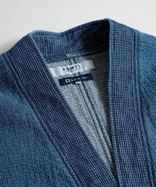 コート ジャケット 「FDMTL」INDIGO CARDIGAN 3YR WASH メンズの画像