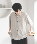シャツ 半袖 URBANシャツAIR/5分袖/...の詳細画像5