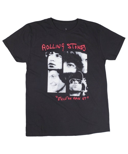 未使用/The Rolling Stones Tシャツ ブラック Mサイズ ROCK OFF tシャツ 「ROCK-OFF」「3」ROLLING STONES PHOTO EXILE T