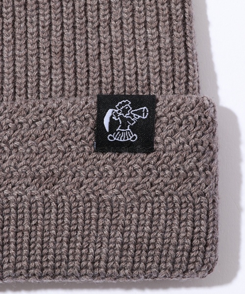 「LOGAN knitting mills」 ニットキャップ FREE ブラック メンズ_画像3