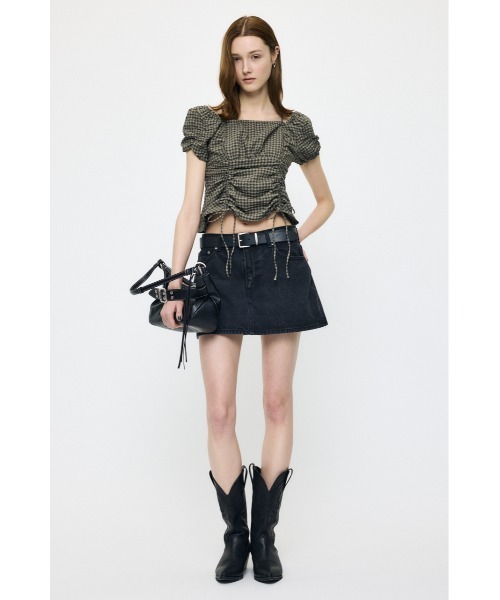 MOUSSY（マウジー） ブラウス シャツ MULTIWAY GATHER ブラウス