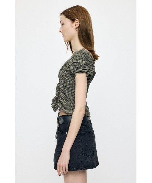 MOUSSY（マウジー） ブラウス シャツ MULTIWAY GATHER ブラウス