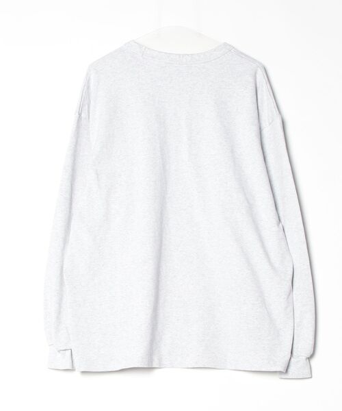 「CAHLUMN」 長袖Tシャツ L グレー メンズ_画像2